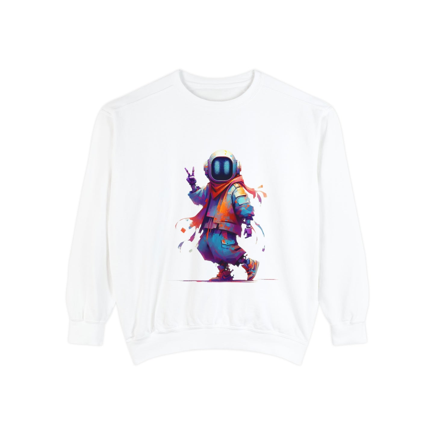 Unisex Garment-Dyed Sweatshirt